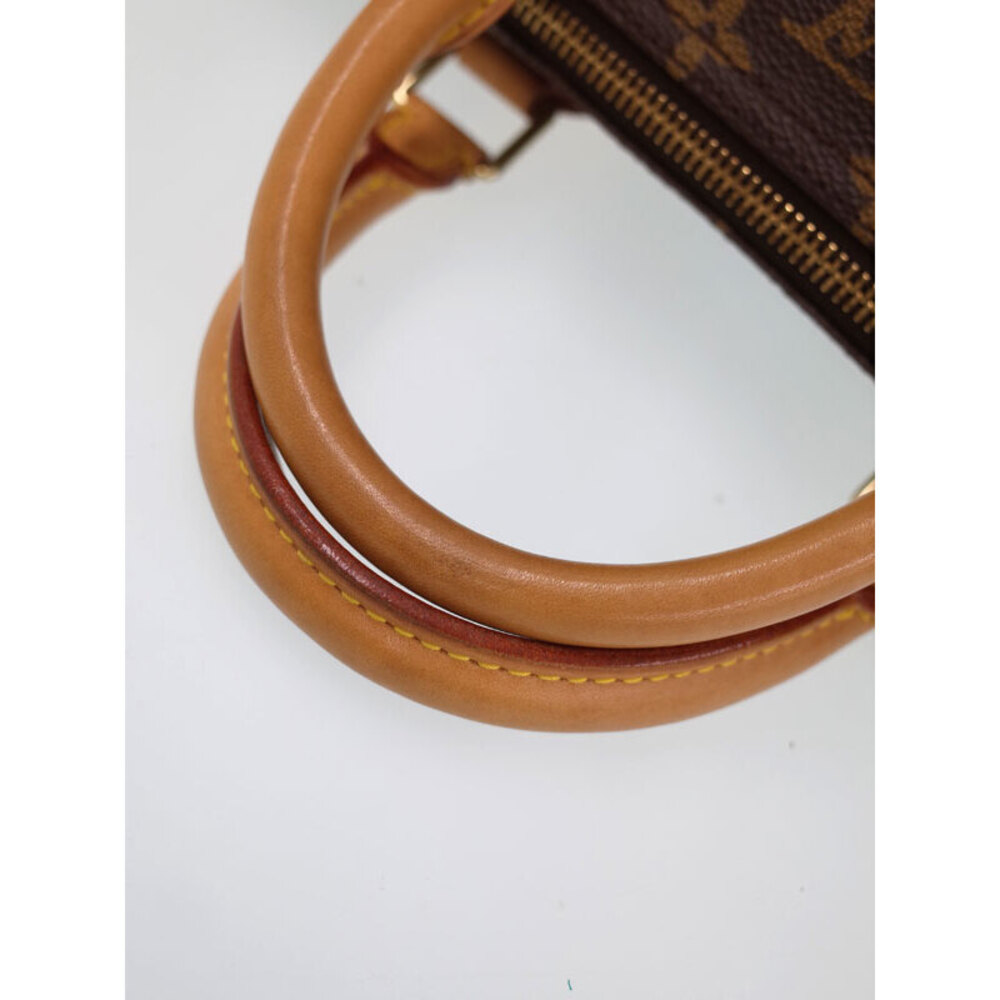 Louis Vuitton Monogram Leather Brown Speedy Boston Bag - Picture 6 of 9